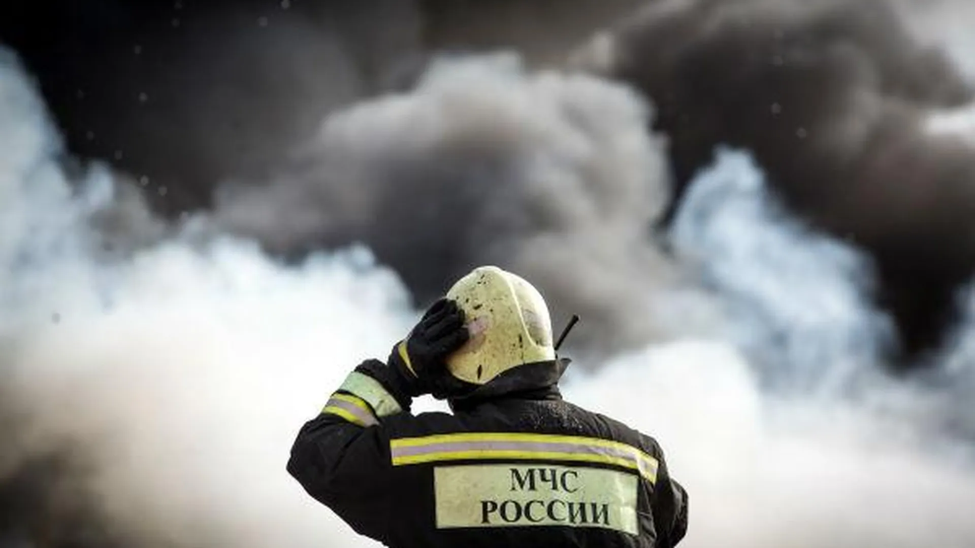 Один человек пострадал при пожаре в Пушкинском районе