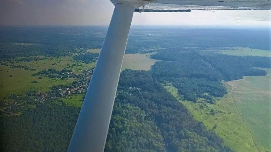 Летчики провели в небе над лесами Подмосковья более двухсот часов с начала пожароопасного сезона