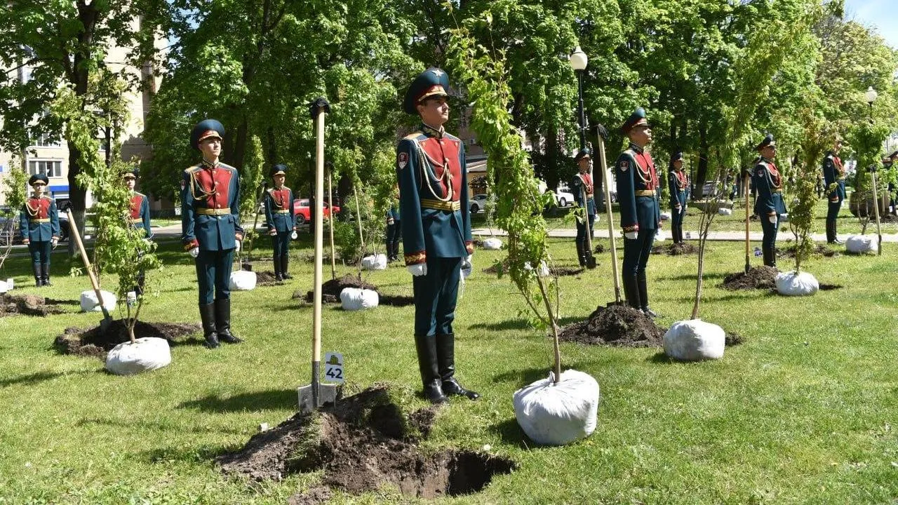 Деревья в честь Героев специальной военной операции высадили в подмосковной Балашихе