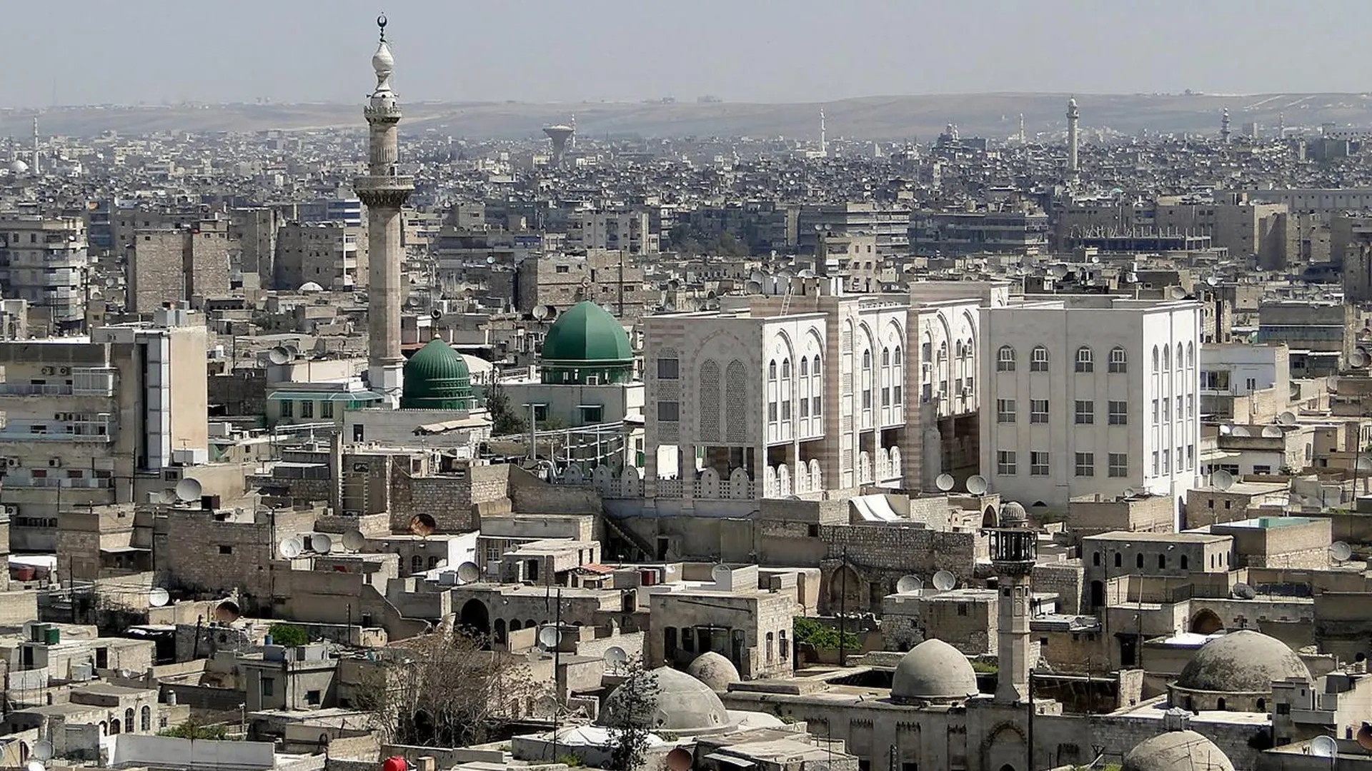 Вид на Алеппо, 2010 год