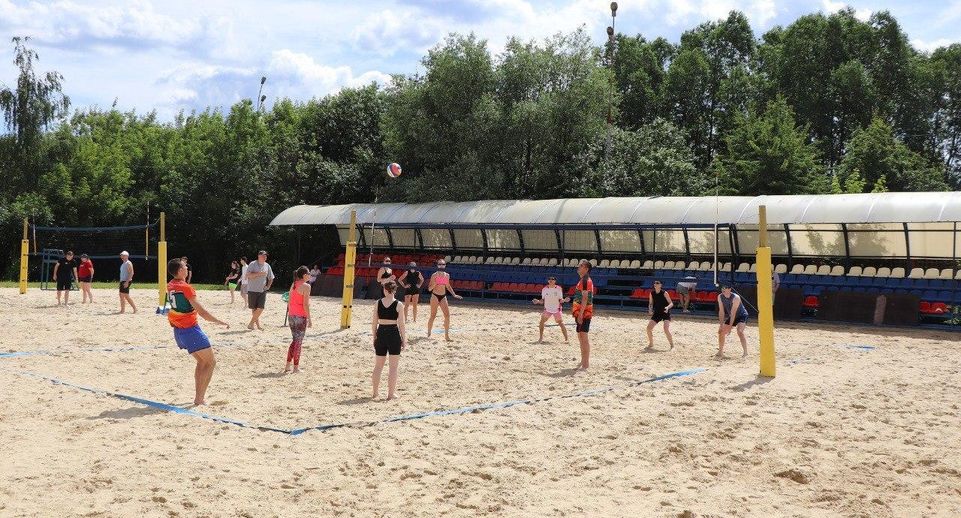 Команда администрации Мытищ победила в турнире по пляжному волейболу