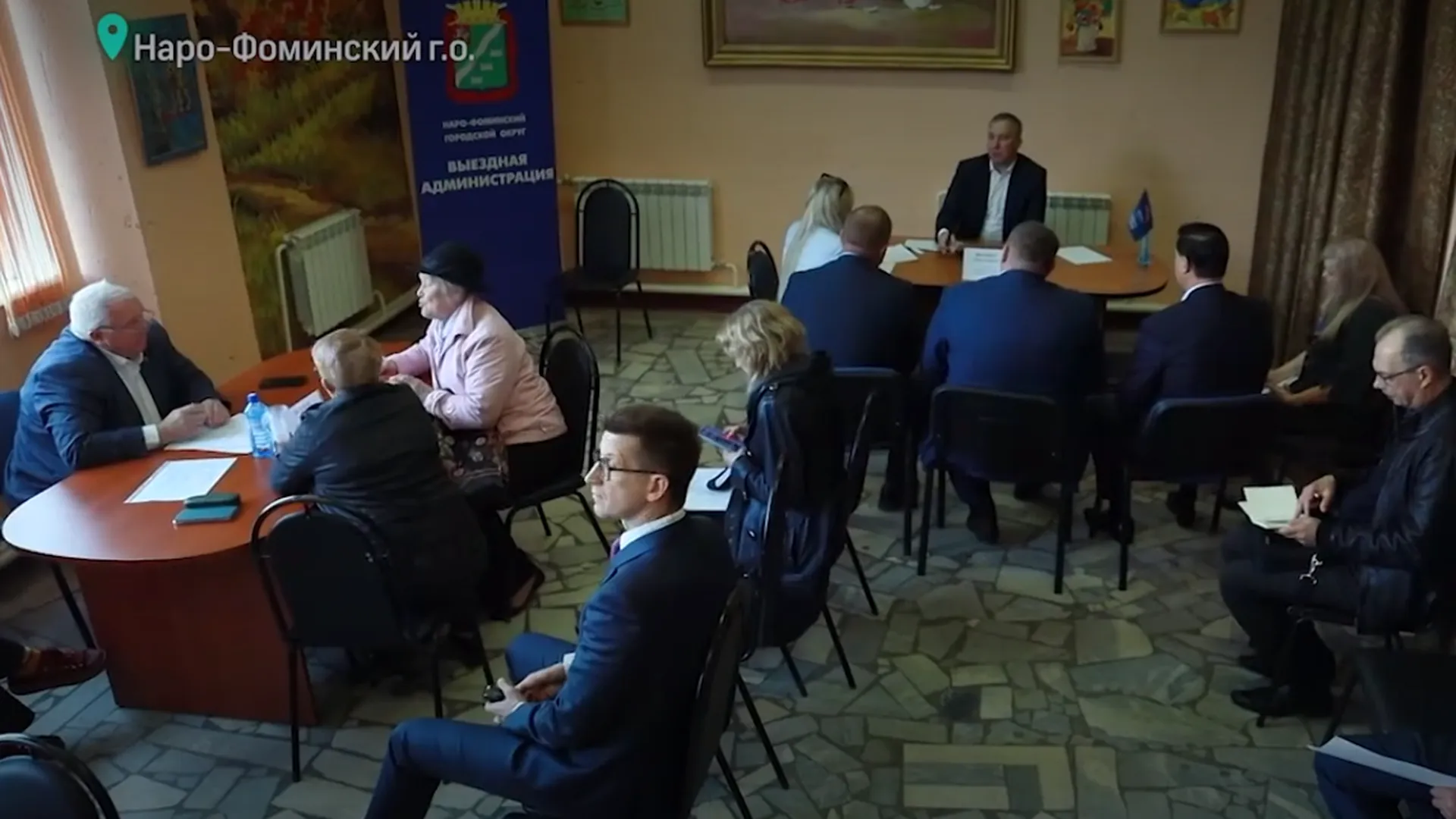 Администрация Наро-Фоминска провела встречу с жителями Головково