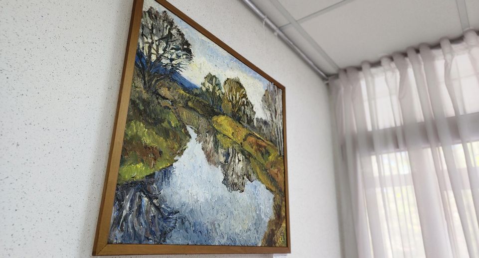 Выставка картин Федора Помелова открылась в Протвине