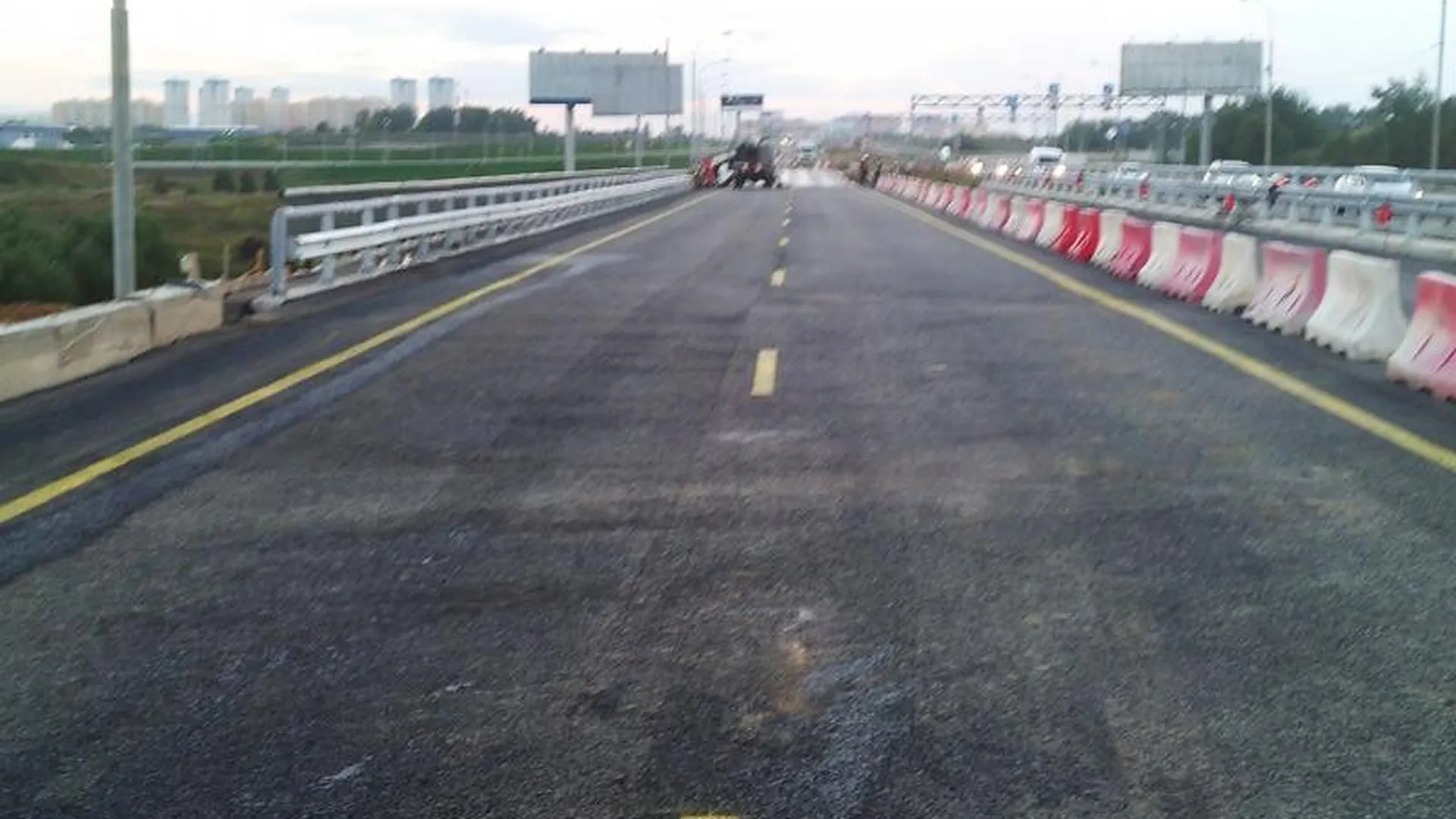 Схема движения по мостам на Международном шоссе в Химках будет изменена