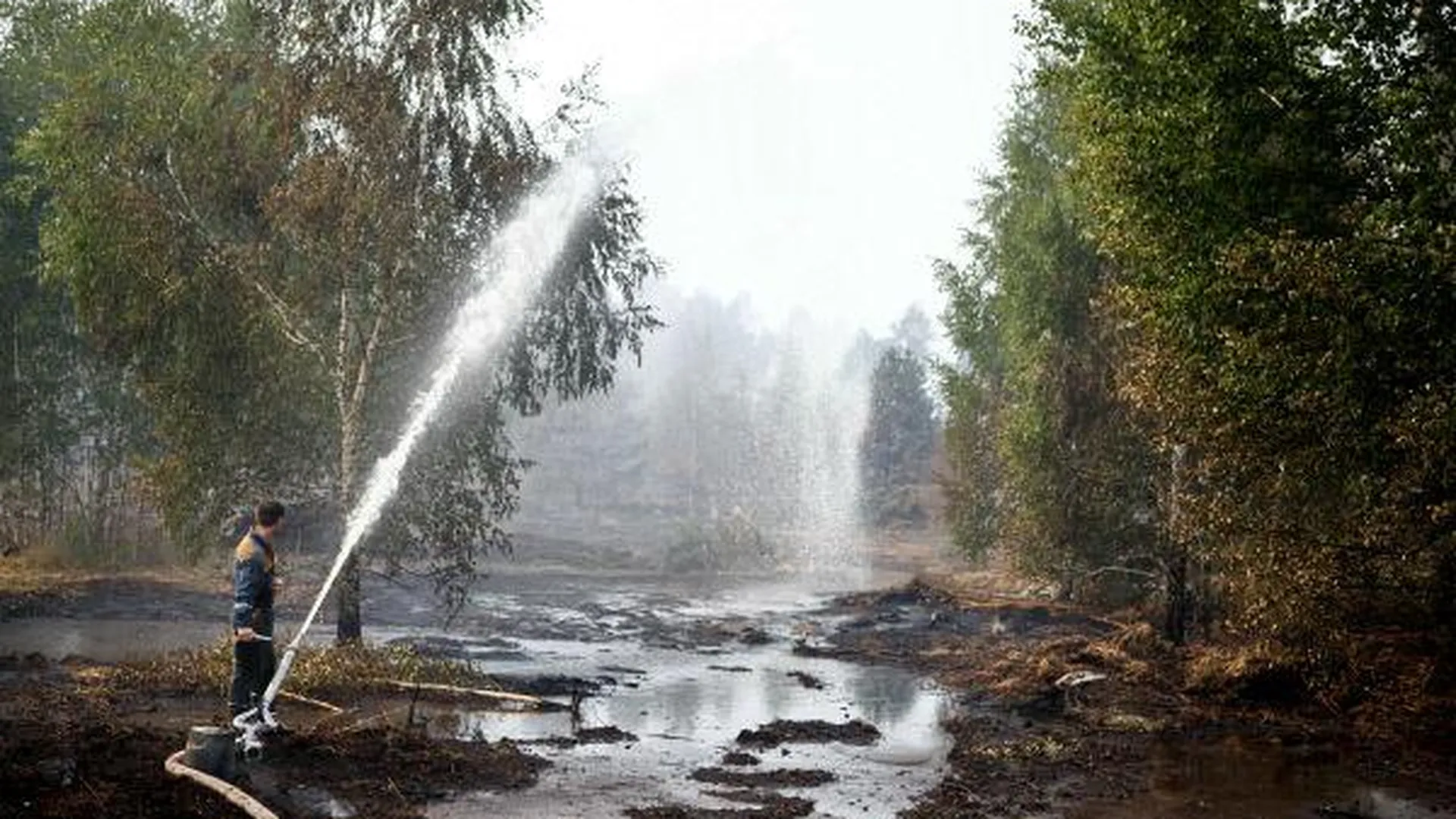 Систему обводнения торфяников МО мобилизуют к пожароопасному периоду