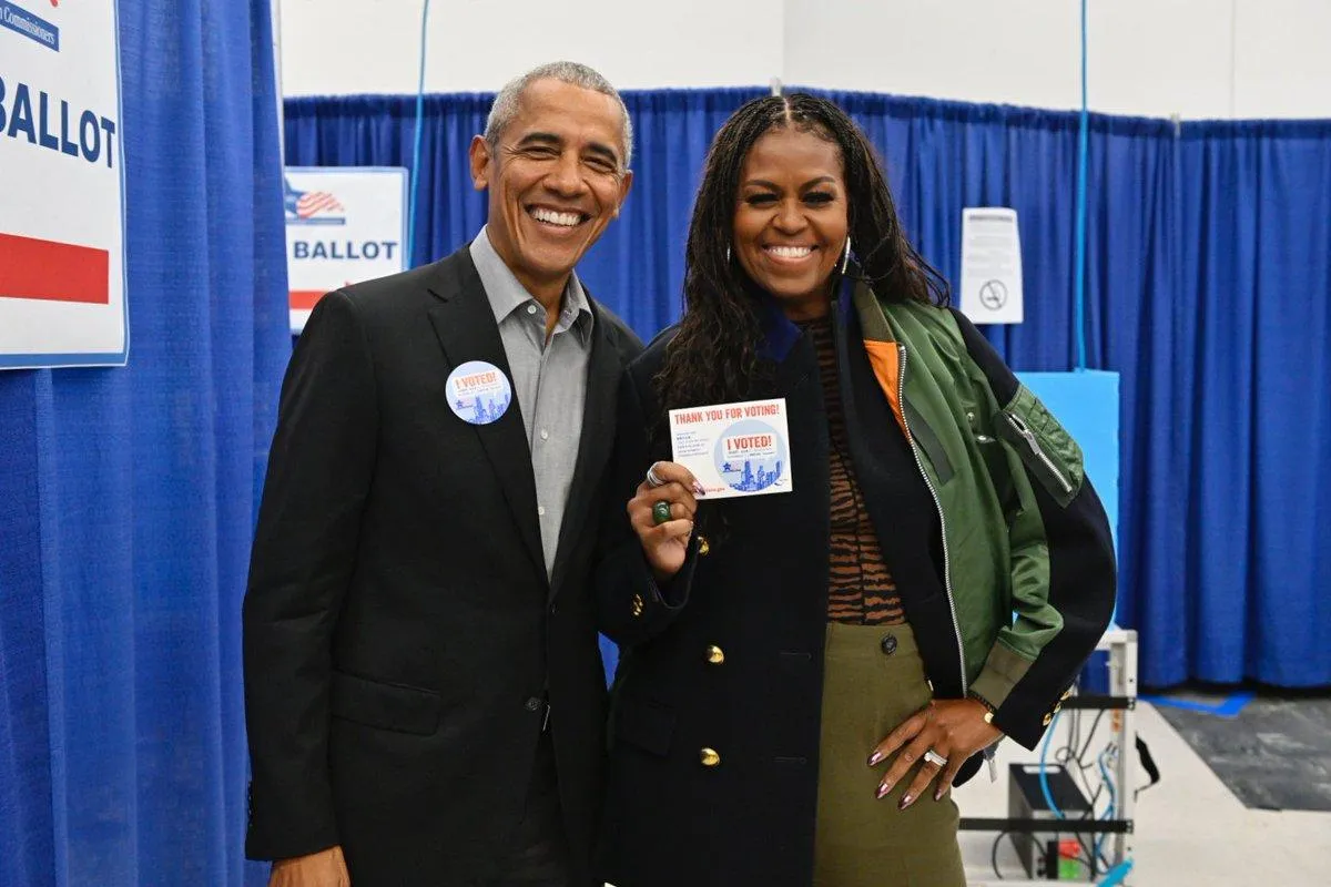 Мишель Обама с супругом / Barack Obama