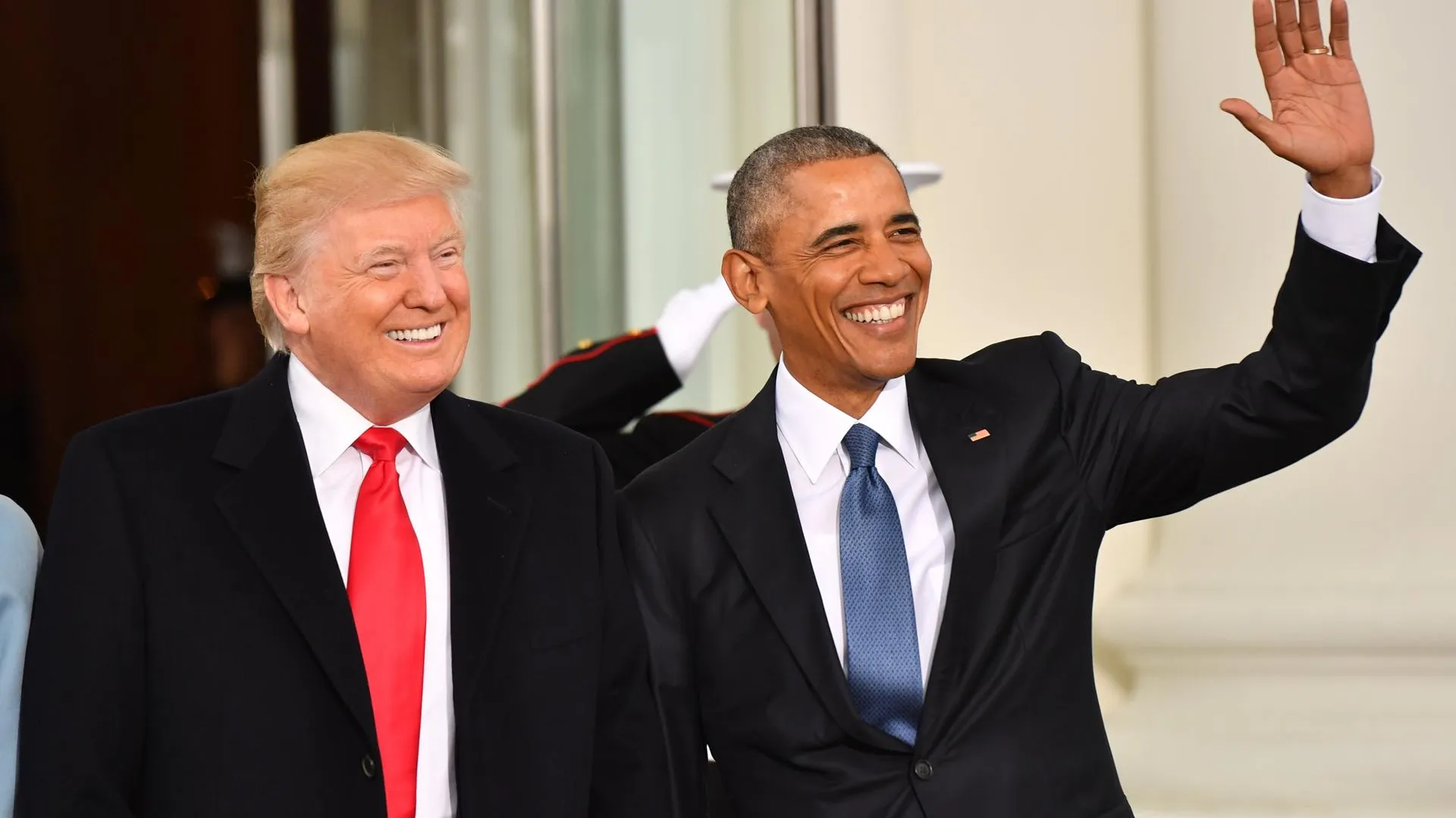 Дональд Трамп и Барак Обама. Фото: Kevin Dietsch / dpa