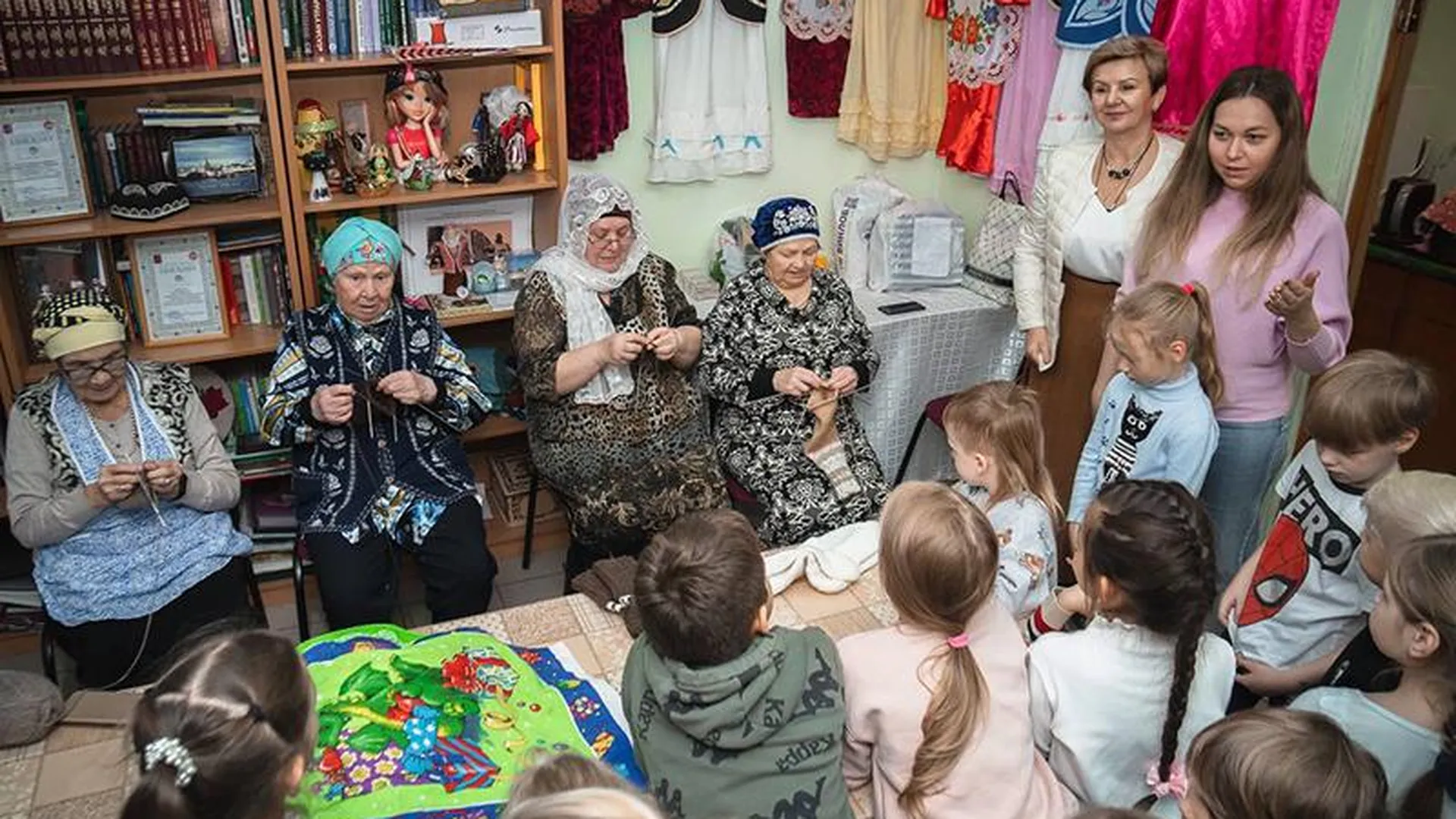 Клуб татарских бабушек в Пушкино будет знакомить подмосковных ребят со своими национальными традициями