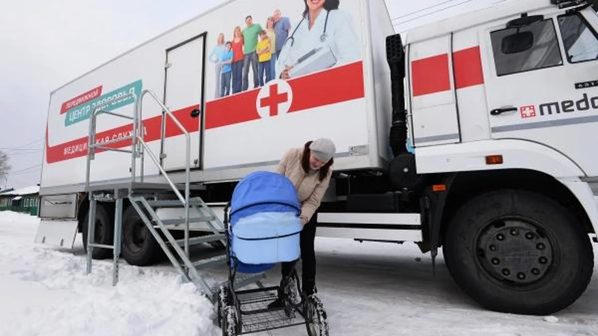 В России действуют свыше 1,3 тыс. медицинских комплексов на колесах