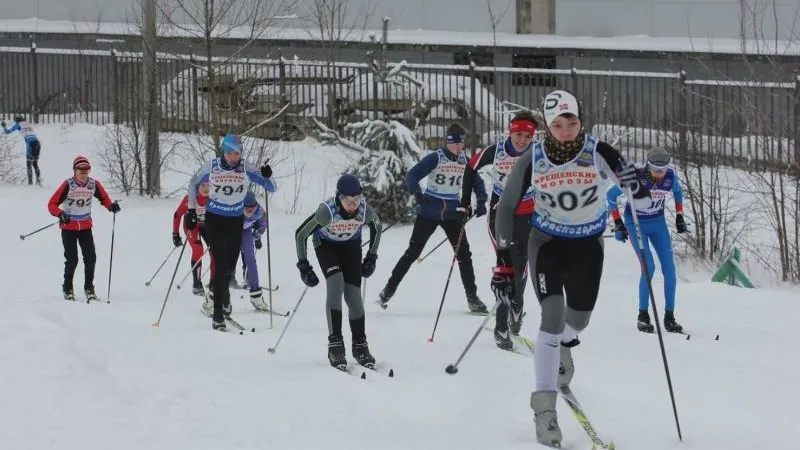Рекордное количество детей приняло участие в лыжном фестивале в Красногорске