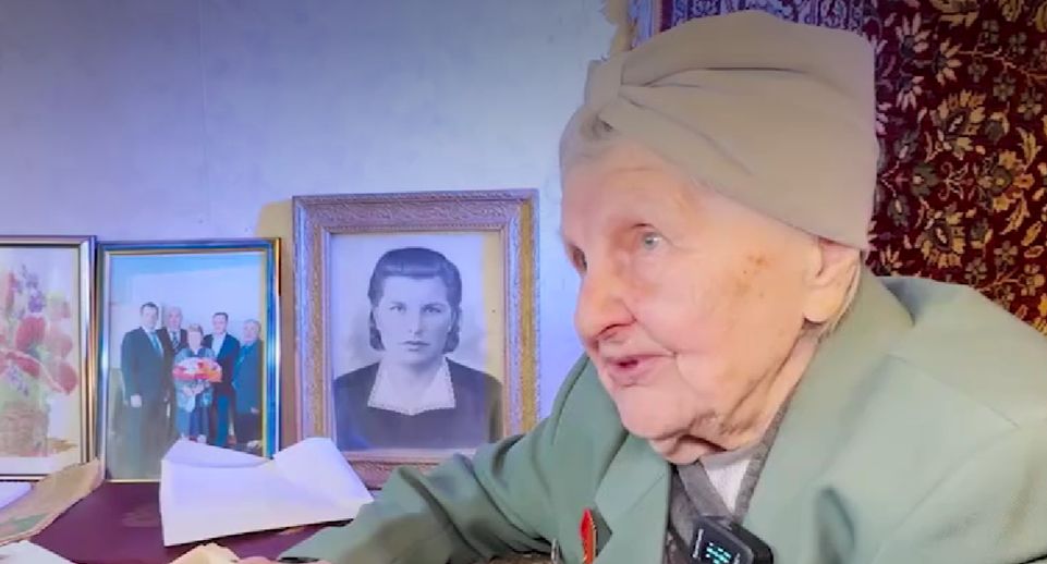 Ветеран Лидия Черная поделилась воспоминаниями о войне