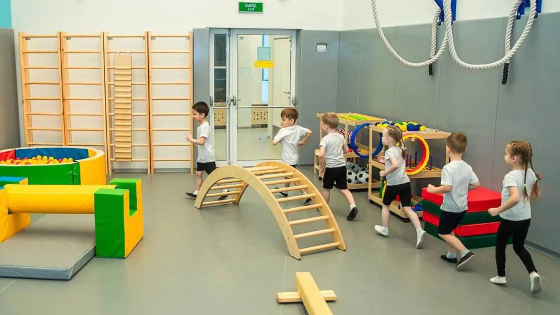Новый детский сад уже открыл свои двери для первых воспитанников в Одинцово