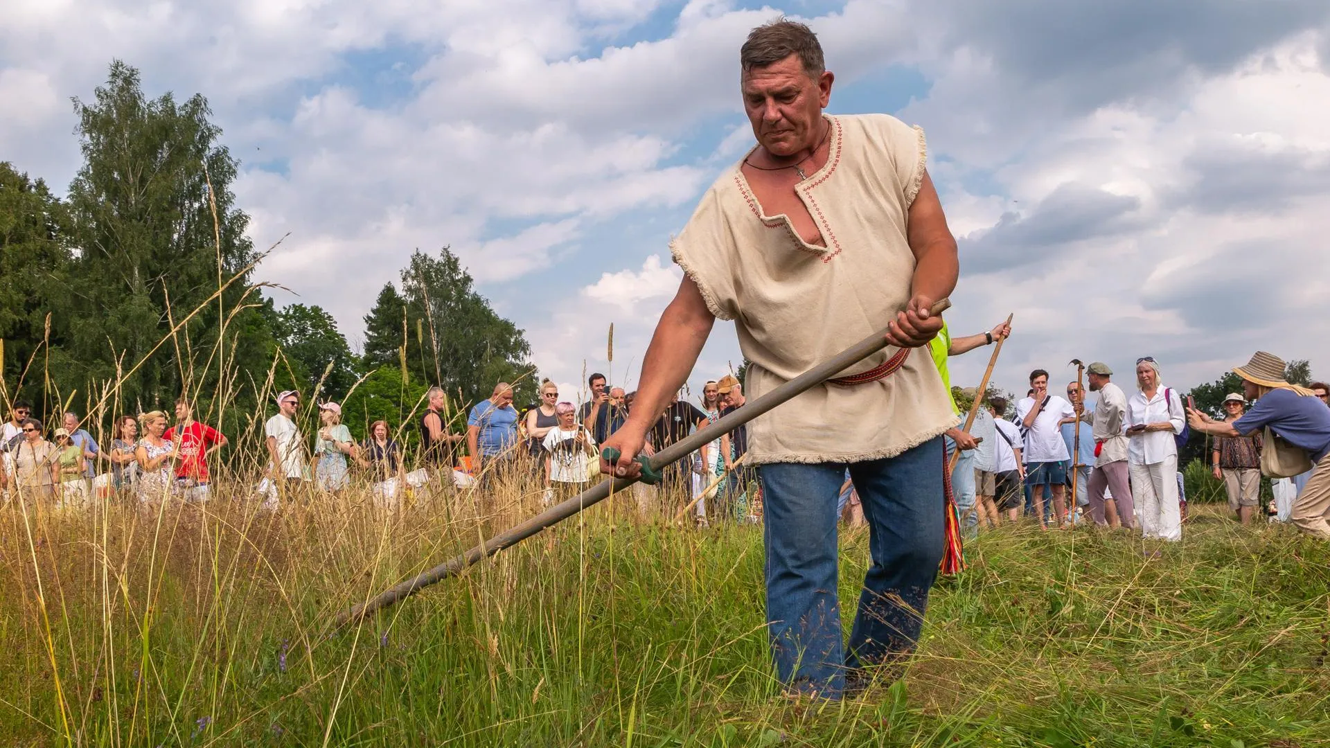 Фестиваль народной культуры «Сенокос в Муранове» прошел в Пушкинском округе