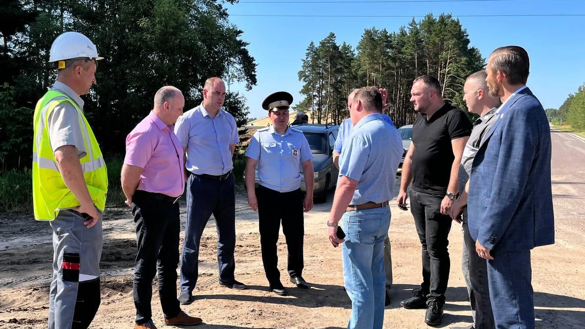 Глава городского округа Егорьевск проверил ход строительства Ширяевского моста