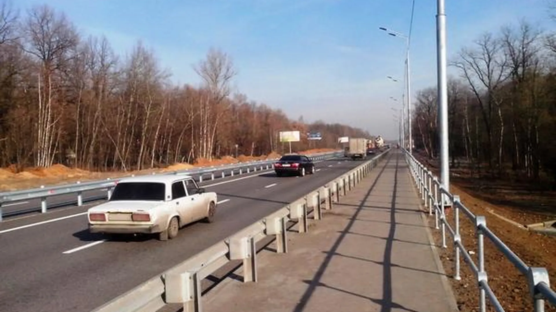 Движение открылось по участку дороги «Щелково-Фряново»