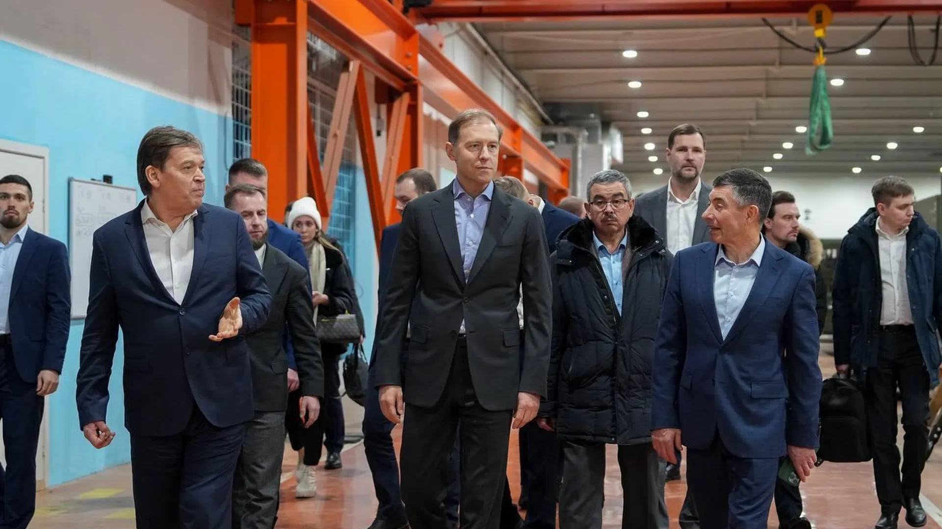 Денис Мантуров посетил машиностроительный завод «Бецема» в Красногорске
