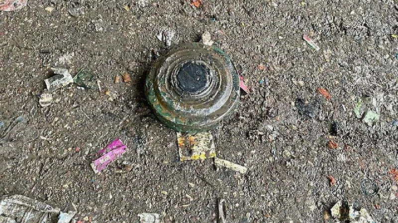 «Ожидаем саперов»: власти рассказали о мине, обнаруженной на КПО «Рошаль»