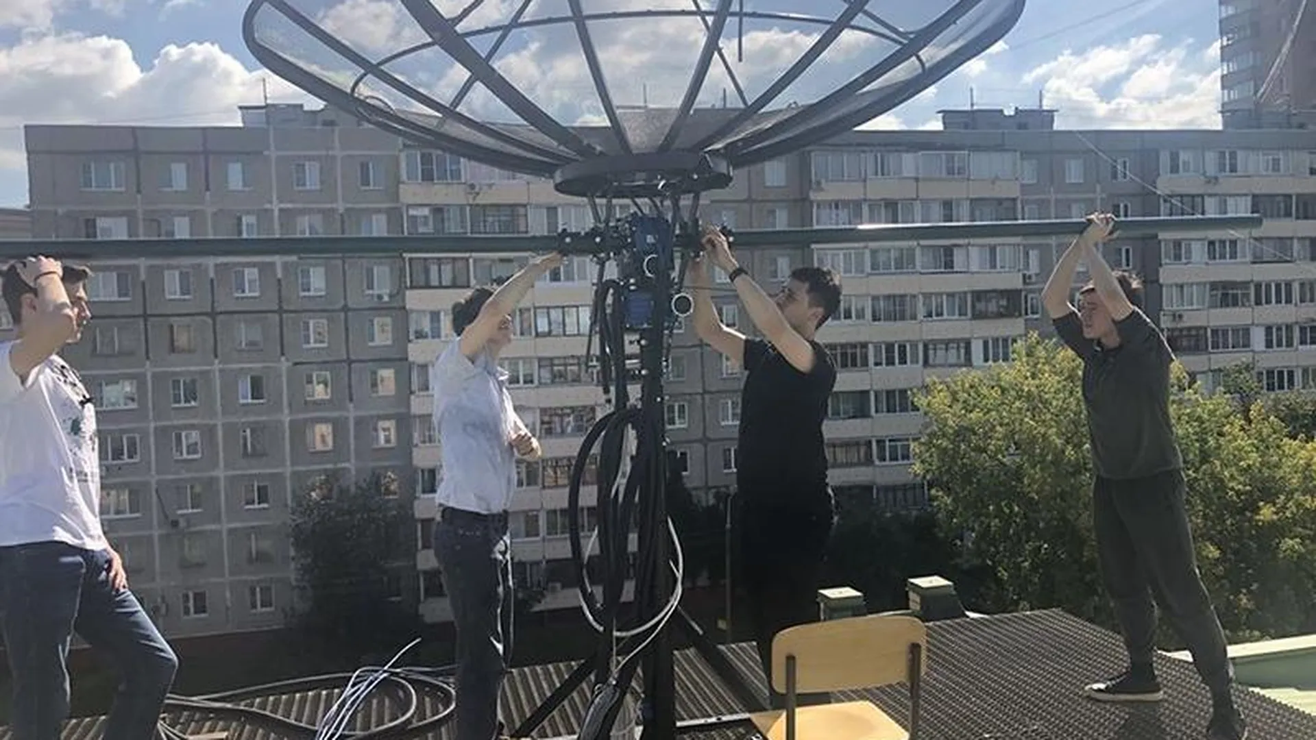 Школьники из Подольска создали свой центр управления полетом спутника