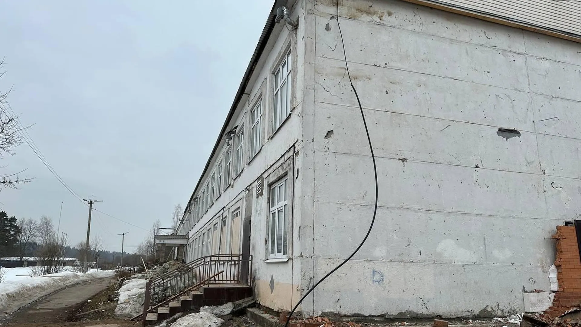 Капитальный ремонт Костровской школы в Истре завершат к концу лета