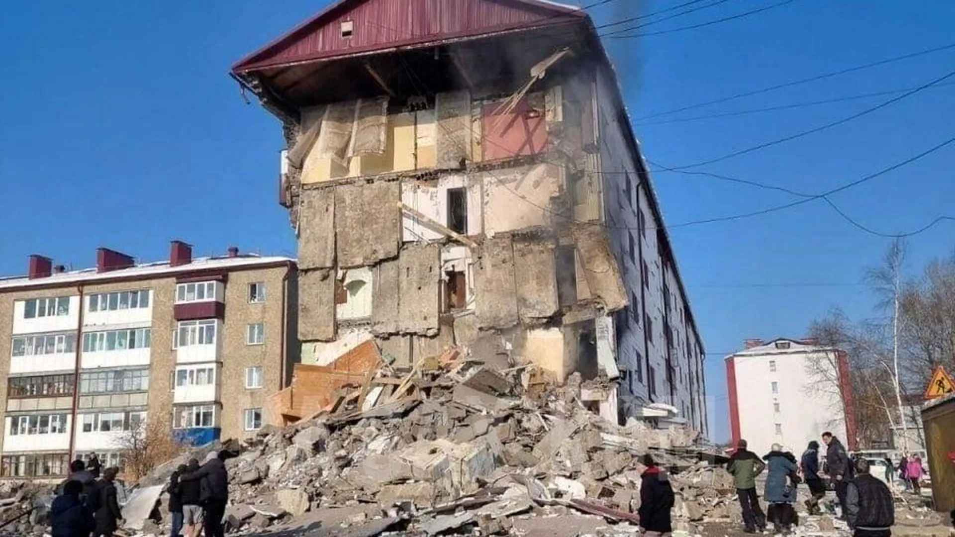 Житель Тымовского лишился трех родственниц после взрыва в пятиэтажке