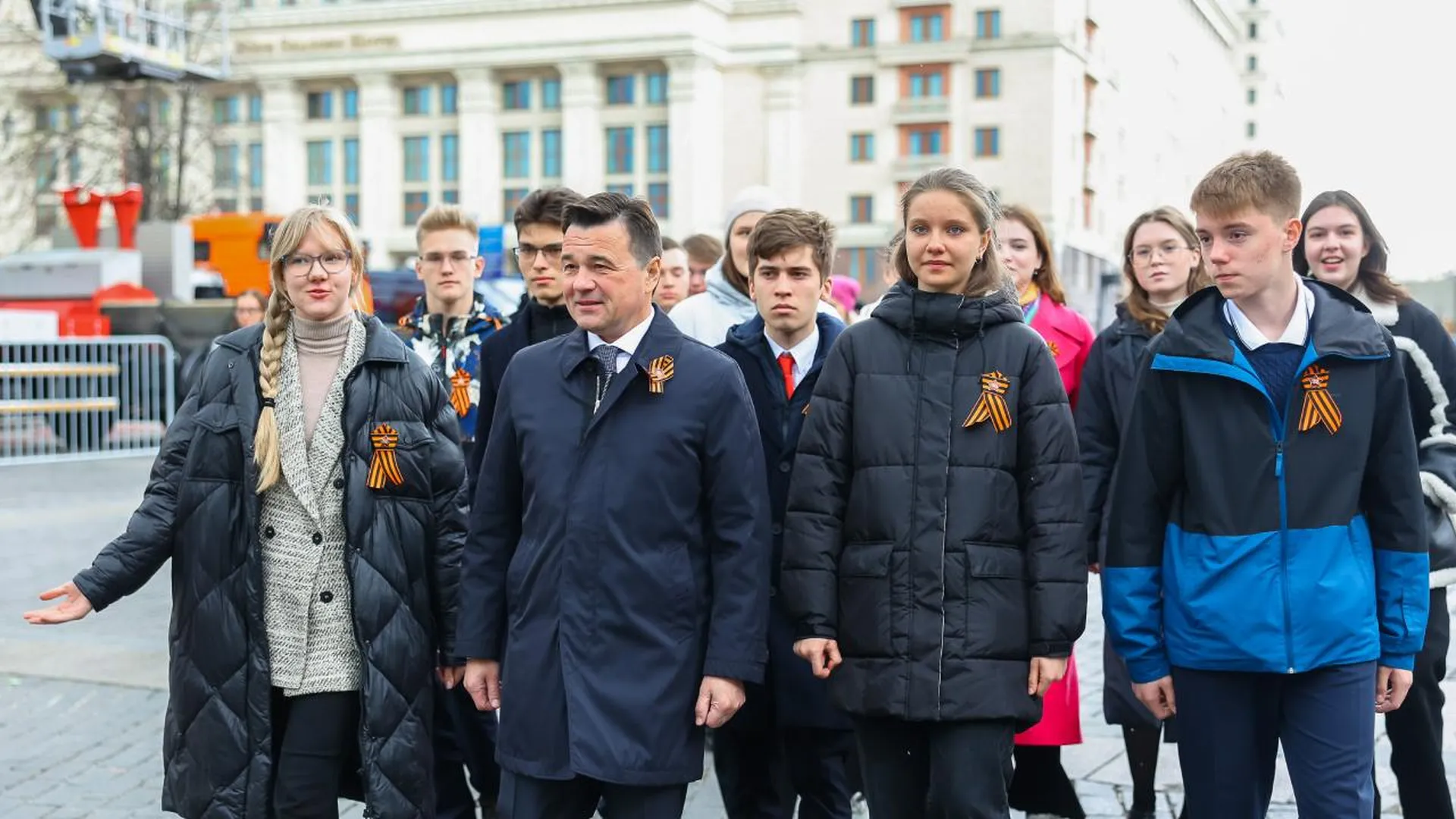 Андрей Воробьев поблагодарил подмосковных школьников за участие в акции «День добрых дел»