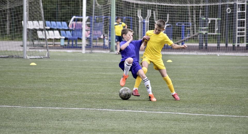 Матчи 6-го тура первенства Подмосковья по футболу среди детей прошли в Солнечногорске