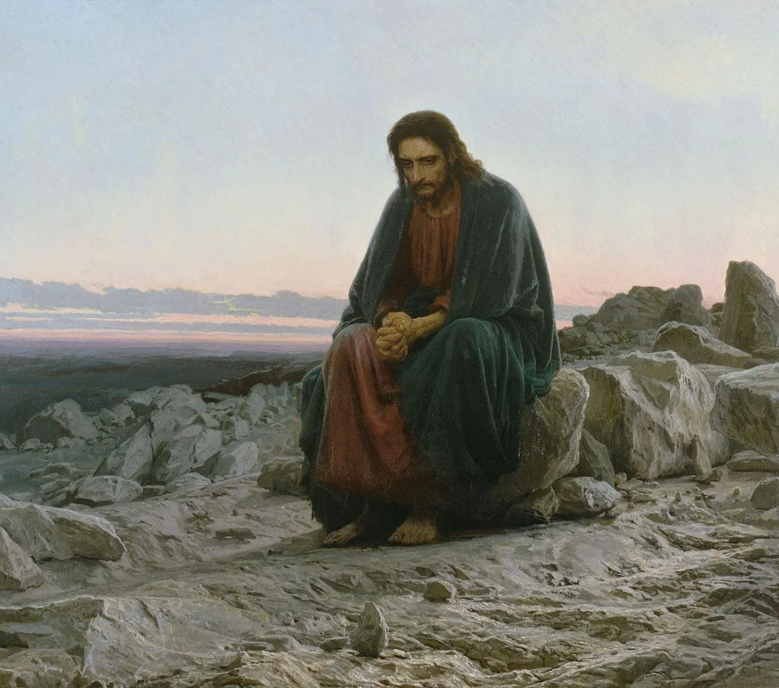 «Христос в пустыне», Иван Крамской, 1872