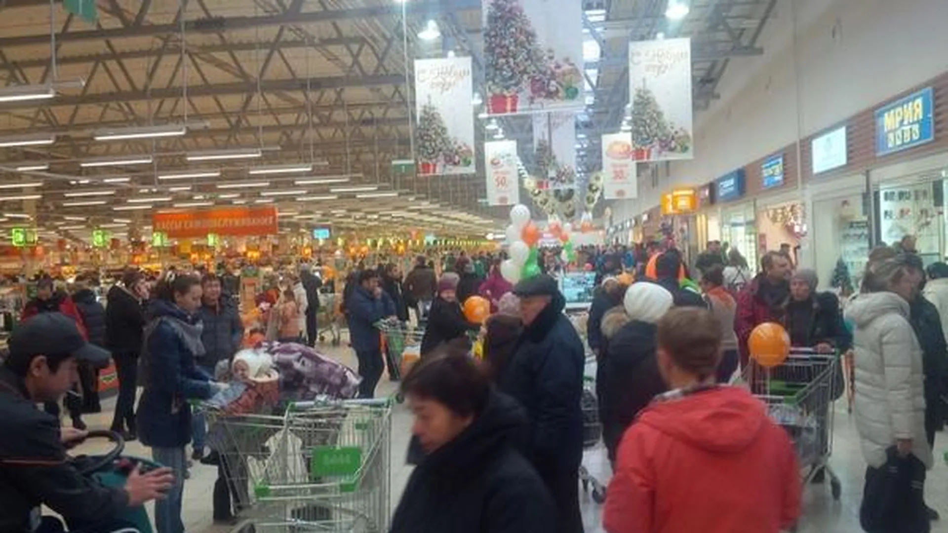 Гипермаркет «Глобус» открылся в Пушкино
